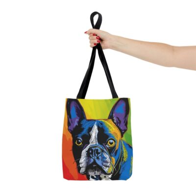 Boston Terrier Pop Art Style Tote Bag