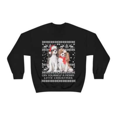 Cavalier King Charles Spaniel Little Christmas Sweatshirt