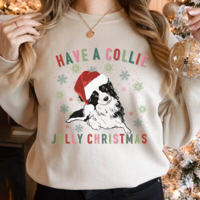 Christmas Have A Border Collie Sweatshirt