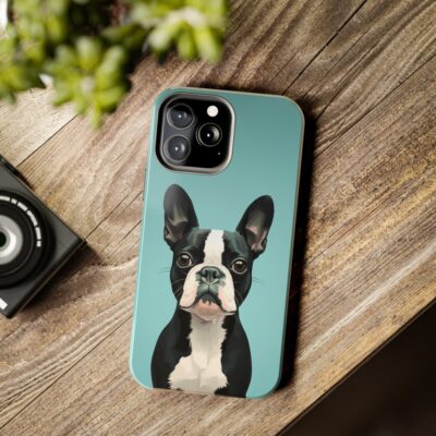 Cute Boston Terrier Dog iPhone Case