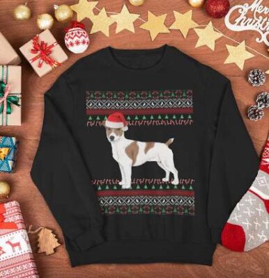 Cute Jack Russell Christmas Sweatshirt