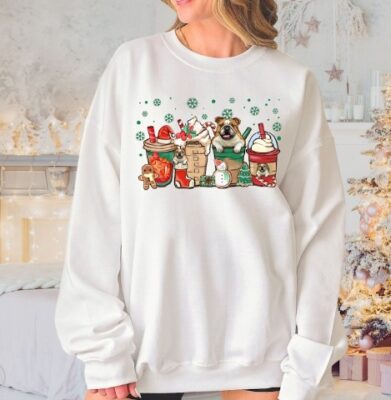 English Bulldog Christmas Sweatshirt