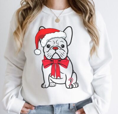 French Bulldog Christmas Unisex Sweatshirt