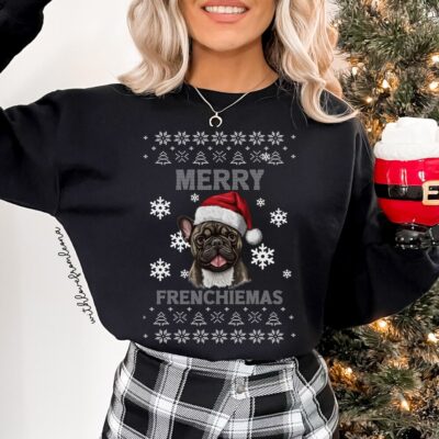 French Bulldog Ugly Xmas Sweatshirt