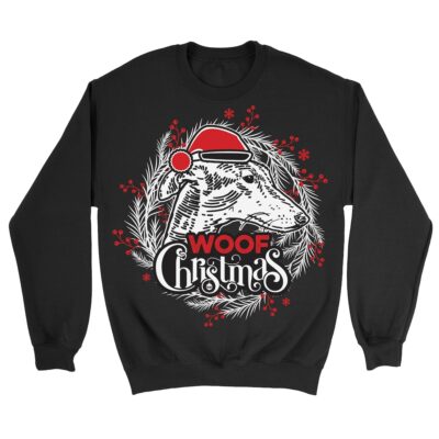 Greyhound Ugly Christmas Sweatshirt