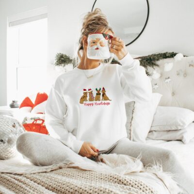 Happy Howlidays Christmas Golden Retriever Sweatshirt