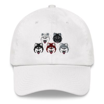 Husky Embroidered Cap