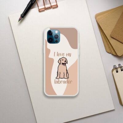 I Love My Labrador Phone Case