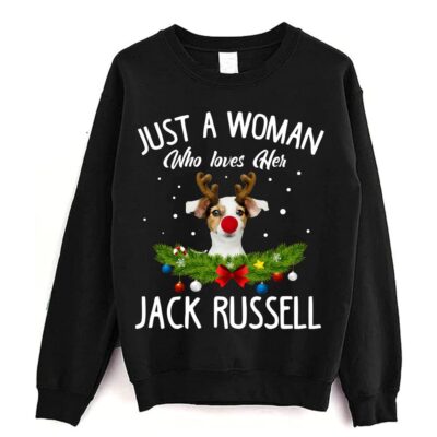 Jack Russell Christmas Tree Sweatshirt