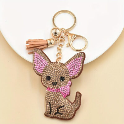 Lovely Chihuahua Keychain