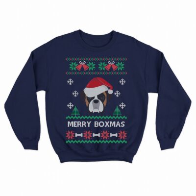 Merry Boxmas Christmas Sweatshirt