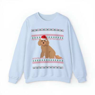 Miniature Poodle Christmas Sweatshirt