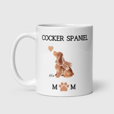 Perrsonalized Cocker Spaniel Gifts For Lovers Mug