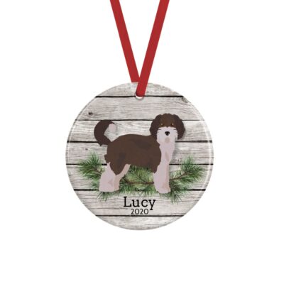 Personalized Aussiedoodle Gifts Ornament