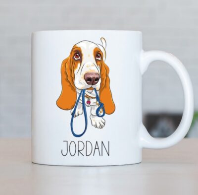 Personalized Basset Hound Gifts For Lovers Mug - Dog Gifts Store