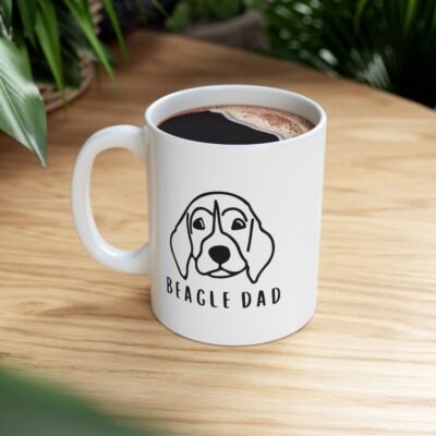 Personalized Beagle Dad Mug