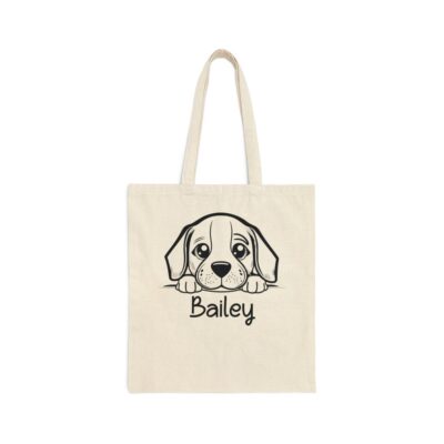 Personalized Beagle Lovers Tote Bag