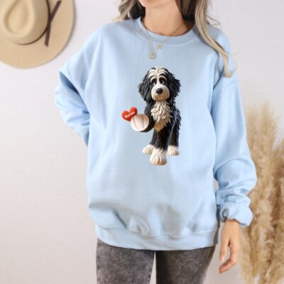 Personalized Bernedoodle Cute Sweatshirt