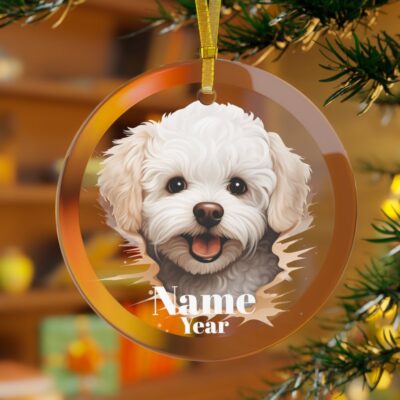 Personalized Bichon Frise Ornament