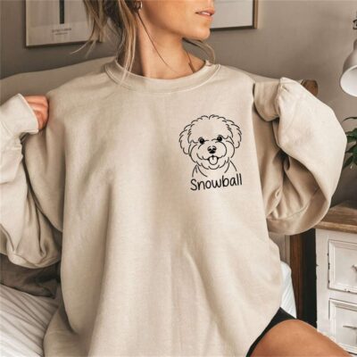 Personalized Bichon Frise Sweatshirt