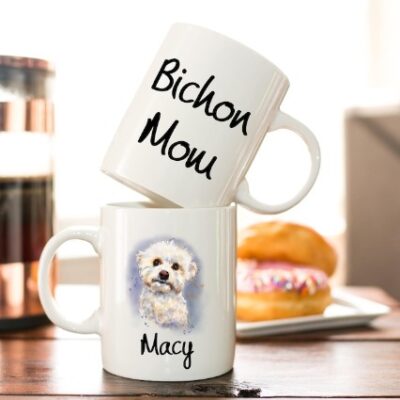 Personalized Bichon Mom Coffee Mug