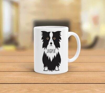 Personalized Border Collie Dog Lovers Mug