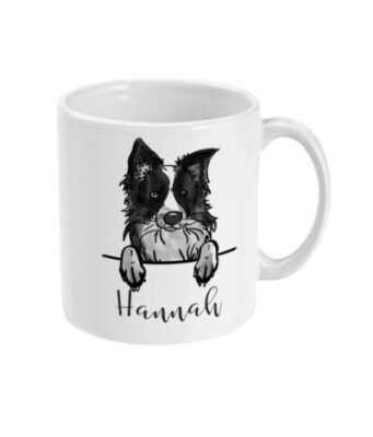 Personalized Border Collie Lovers Mug