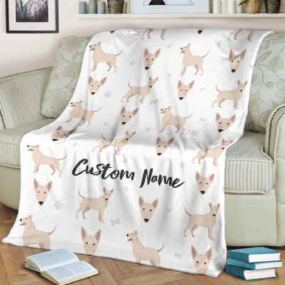 Personalized Bull Terrier Lovely Blanket