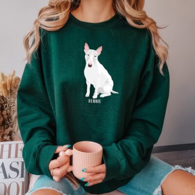 Personalized Bull Terrier Sweatshirt