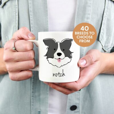 Personalized Cutest Border Collie Mug