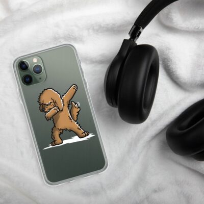 Personalized Dabbing Goldendoodle Phone Case