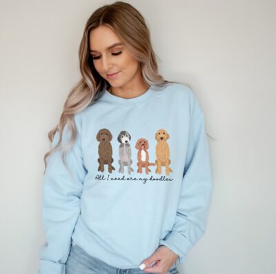 Personalized Doodle Dog Sweatshirt