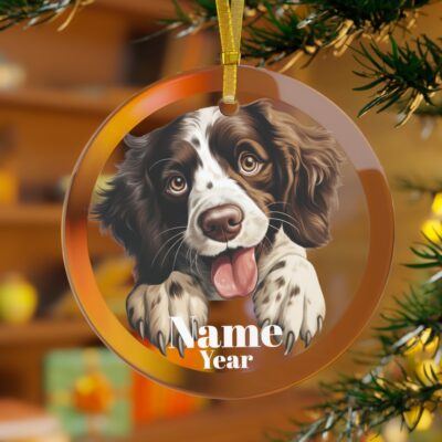 Personalized English Springer Spaniel Ornament