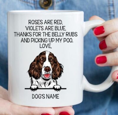 Personalized English Springer Spaniel Quotes Mug