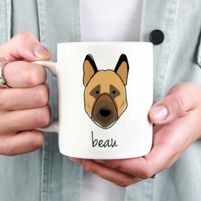 Personalized German Shepherd Lovers Mug