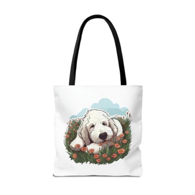 Personalized Golden Doodle Relaxing Tote Bag