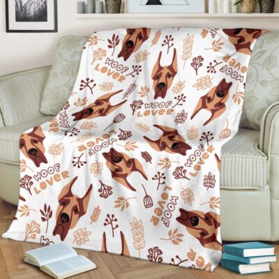 Personalized Great Dane Lovers Blanket - Dog Gifts Store