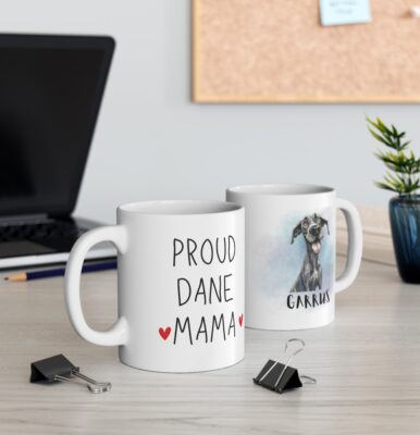 Personalized Great Dane Mama Mug