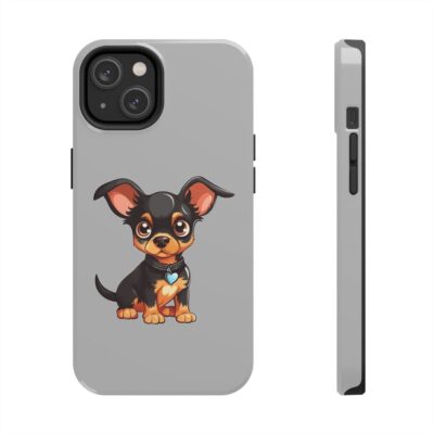 Personalized Grey Chihuahua Phone Case