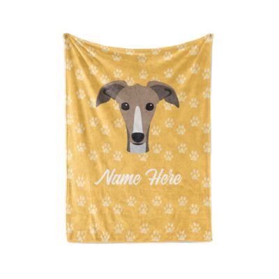 Personalized Greyhound Blanket