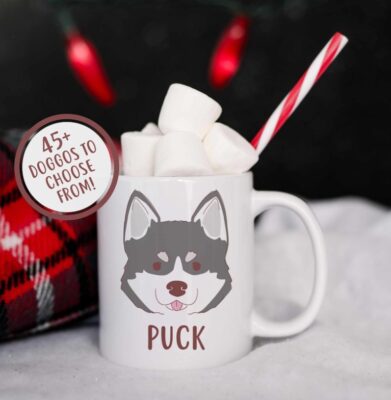 Personalized Husky Mug