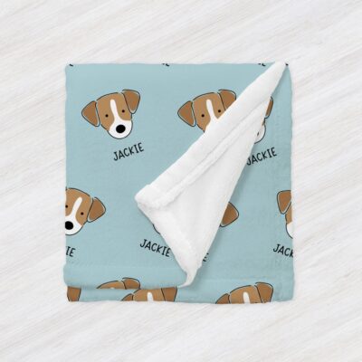 Personalized Jack Russell Lover Blanket - Dog Gifts Store