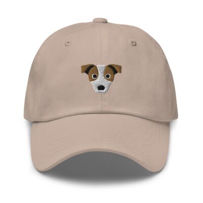 Personalized Jack Russell Terrier Cute Embroidered Cap