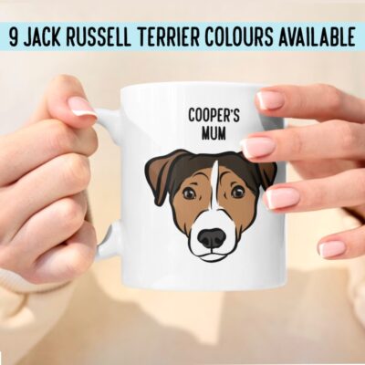 Personalized Jack Russell Terrier Cute Face Mug