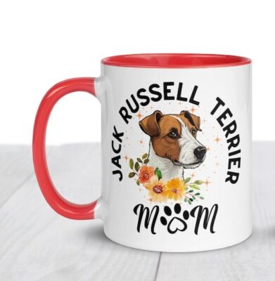 Personalized Jack Russell Terrier Love Mom Mug - Dog Gifts Store