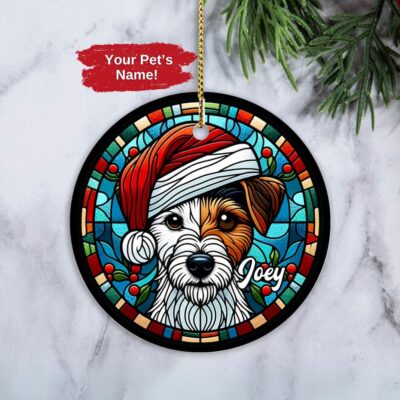 Personalized Jack Russell Terrier Unique Ornament