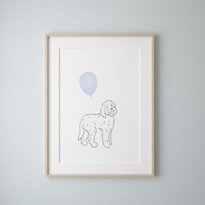 Personalized Labradoodle Lovely Wall Art