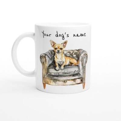 Personalized Lazy Chihuahua Mug