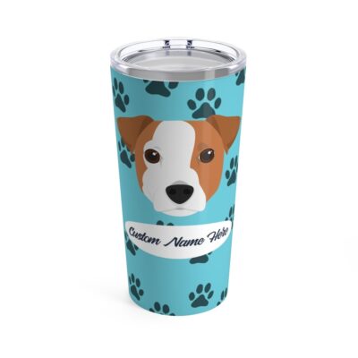 Personalized Love My Jack Russell Tumbler