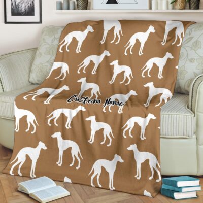 Personalized Lovely Greyhound Lovers Blanket